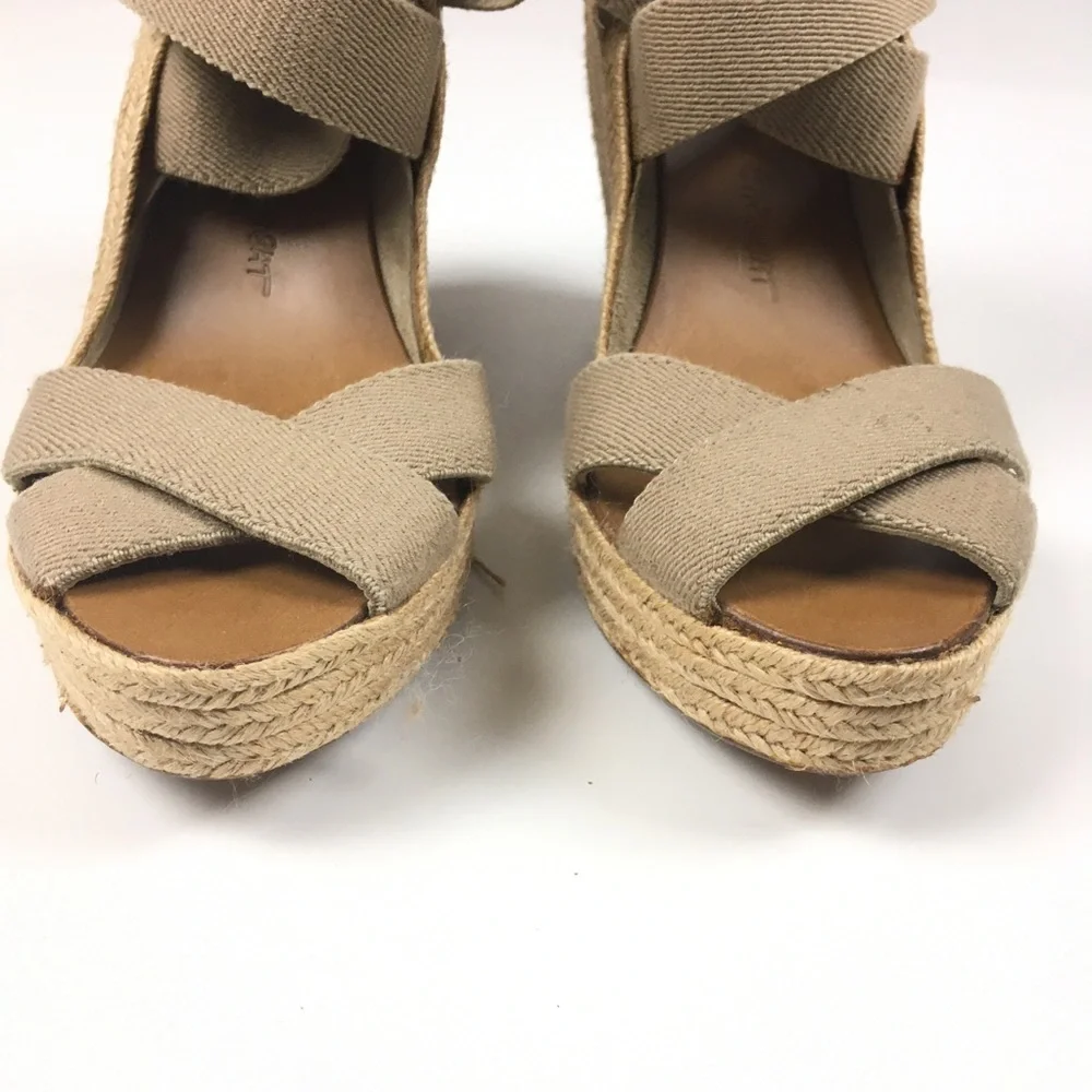 Jean-Michel Cazabat Zesta Wedge Espadrilles Women’s Sz‎ 11 US